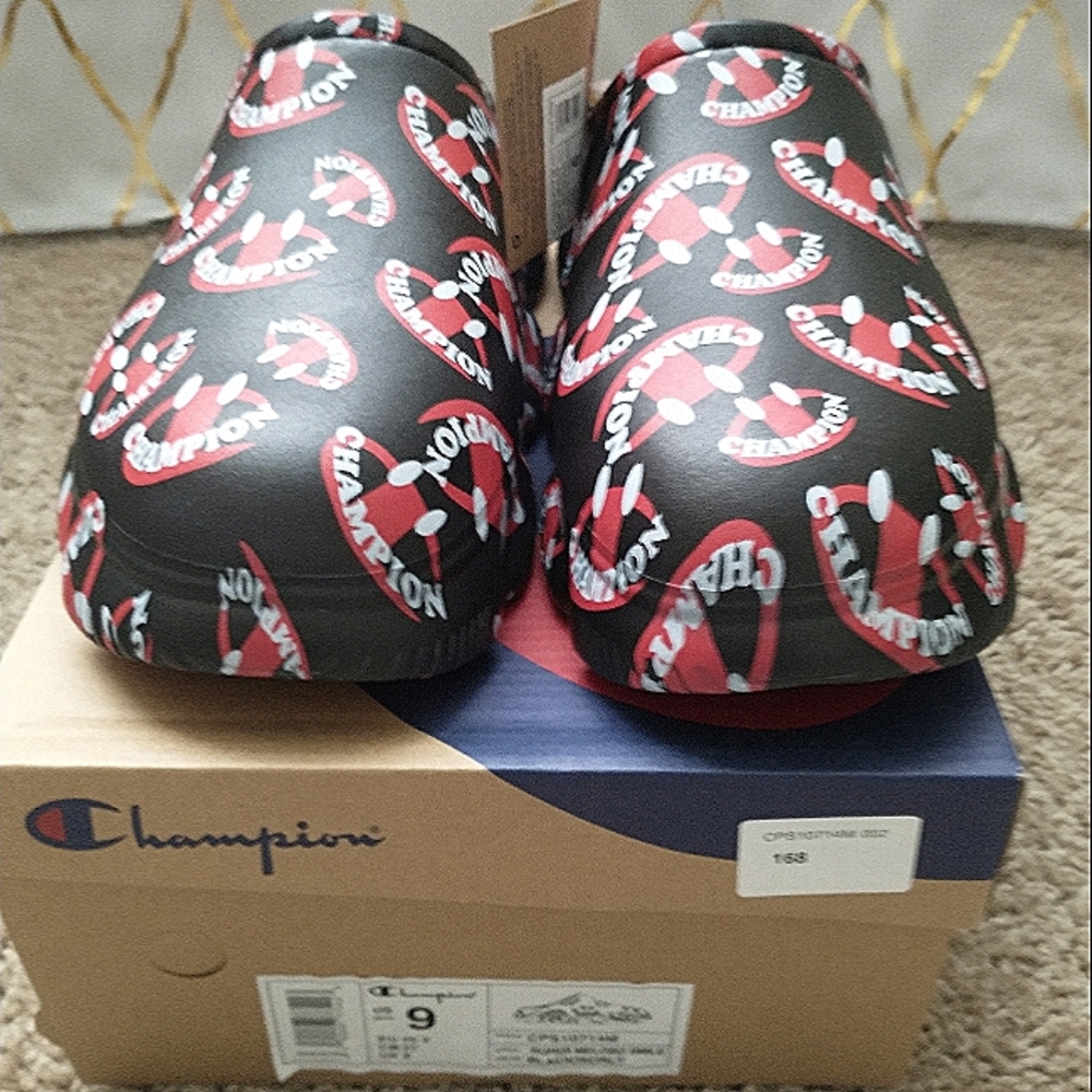 Champion Super Meloso Smile size:9USMens color: Black/Scrlt